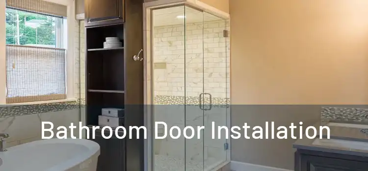  Bathroom Door Installation 