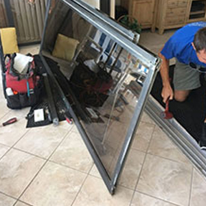 sliding glass door frame repair North Lauderdale